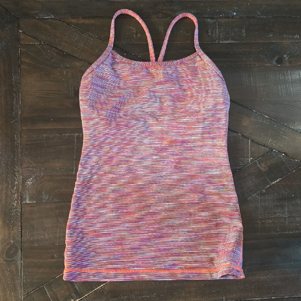 lululemon athletica Pink and Orange Camisole